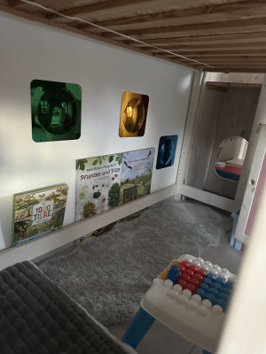 Gemütlicher Rückzugsort. Eine kleine Höhle zum entdecken, spielen und kuscheln.